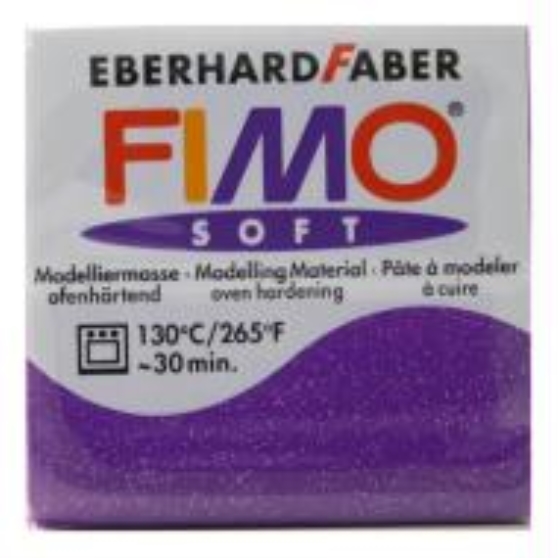 FIMO PURPURA GLITTER 602