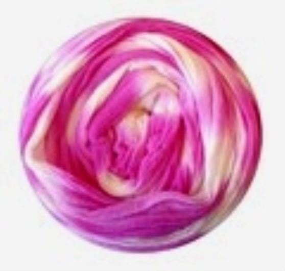 Mesclada Magenta e branco 034