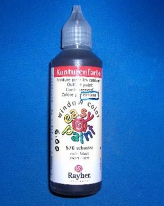 RAYHER WINDOW COLOR PRETO 576