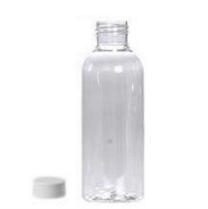 Frasco PET 125 ML com tampa de rosca