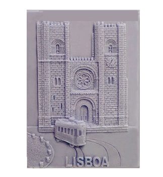 Sé de Lisboa e Elétrico G molde silicone