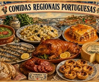 Imanes Comidas Típicas Regionais de Portugal - Souvenir