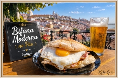 Imane de frigorifico BIFANA NO PÃO - moderna - Lisboa