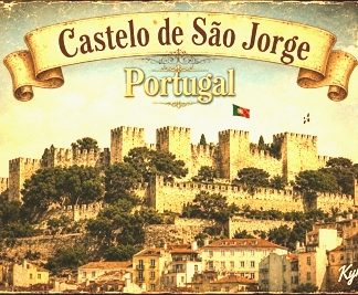 Imane de frigorifico CASTELO DE SÃO JORGE, Lisboa