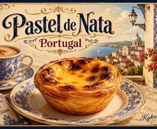 Imane de frigorifico PASTEL DE NATA Lisboa