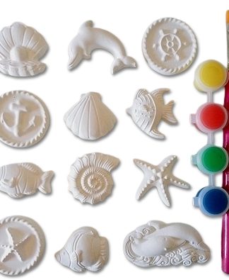 Fundo do Mar em gesso para pintar